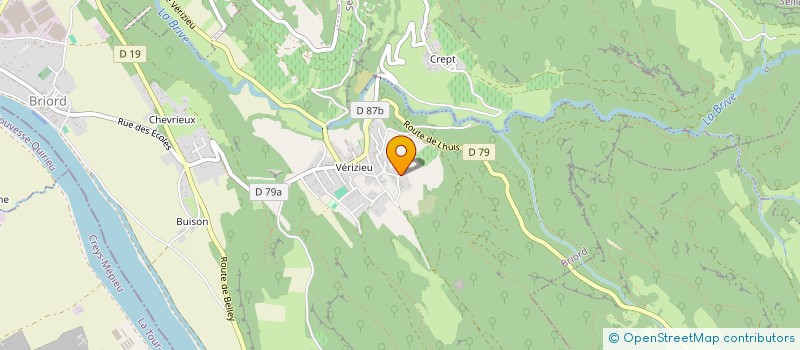 localisation de l'entreprise MADAME VIRGINIE CHEVELU  BRIORD