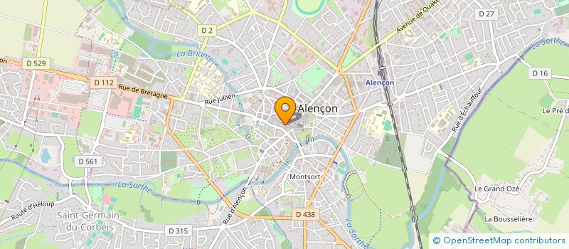 localisation de l'entreprise MADAME VIRGINIE CICE-PICHE à ALENCON