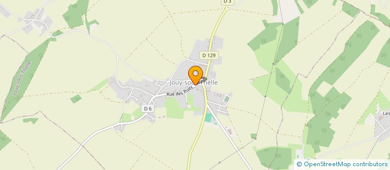 localisation de l'entreprise MADAME VIRGINIE CIREZ  JOUY-SOUS-THELLE