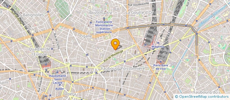 localisation de l'entreprise MADAME VIRGINIE CLAVEREAU  PARIS