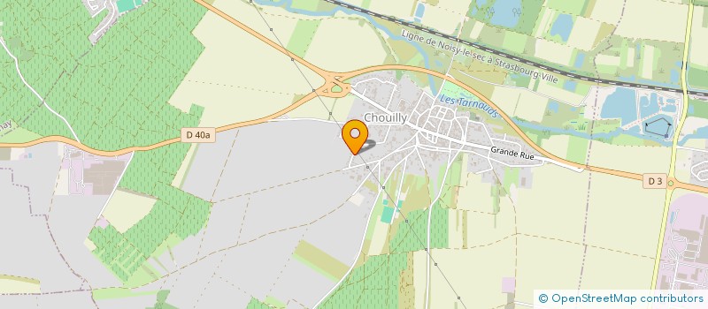 localisation de l'entreprise MADAME VIRGINIE CLEMENT  CHOUILLY