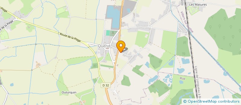 localisation de l'entreprise MADAME VIRGINIE CLET  QUEND