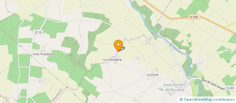 localisation de l'entreprise MADAME VIRGINIE COBERAC à SAINT-AMANT-DE-NOUERE