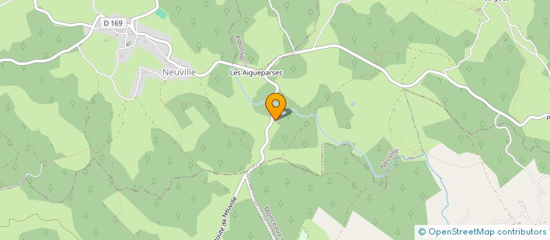 localisation de l'entreprise MADAME VIRGINIE COCHARD  NEUVILLE