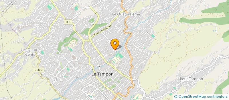 localisation de l'entreprise MADAME VIRGINIE COEUR DE ROY  LE TAMPON