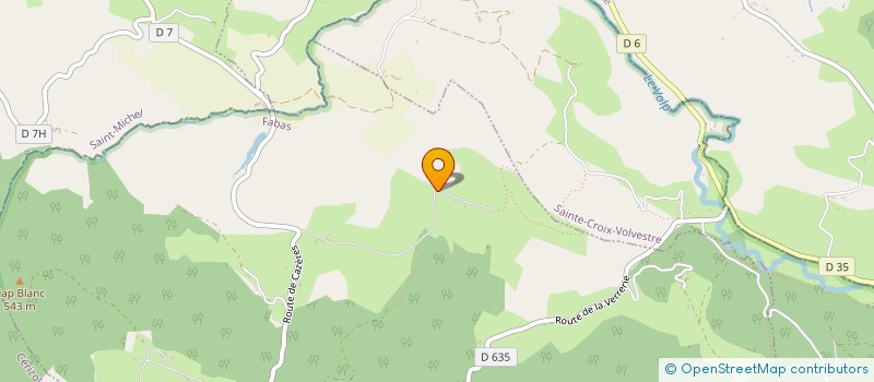 localisation de l'entreprise MADAME VIRGINIE COILLE  CAZERES