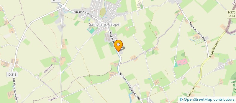 localisation de l'entreprise MADAME VIRGINIE COLPAERT  SAINT-JANS-CAPPEL