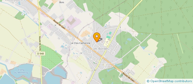 localisation de l'entreprise MADAME VIRGINIE CONAN à LES BORDES