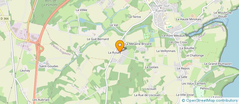 localisation de l'entreprise MADAME VIRGINIE CONNAN à PLOUER-SUR-RANCE