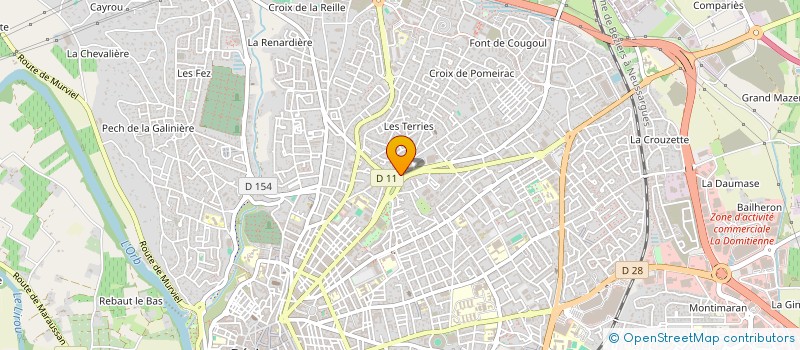 localisation de l'entreprise MADAME VIRGINIE CONSTANTIN à BEZIERS