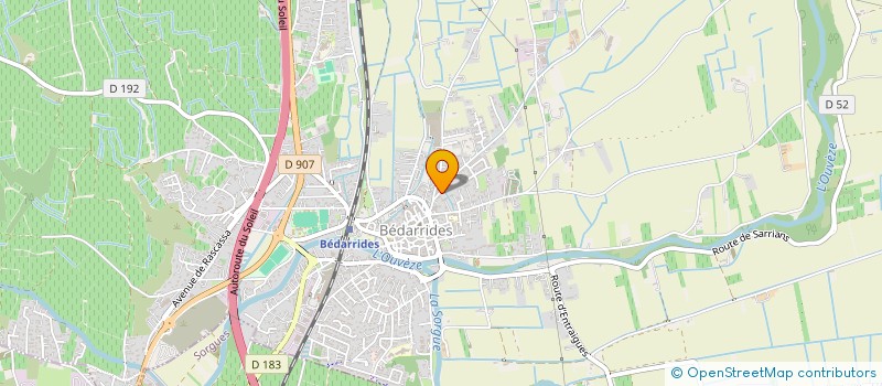 localisation de l'entreprise MADAME VIRGINIE CONSTANTINO  BEDARRIDES