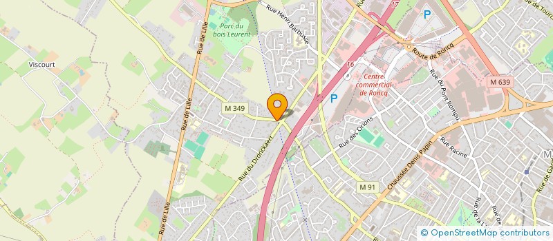 localisation de l'entreprise MADAME VIRGINIE COOLENS  RONCQ