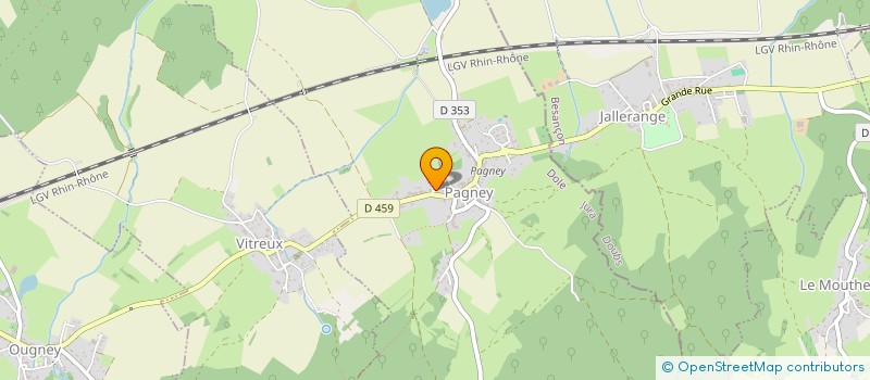 localisation de l'entreprise MADAME VIRGINIE COPET  DAMPIERRE