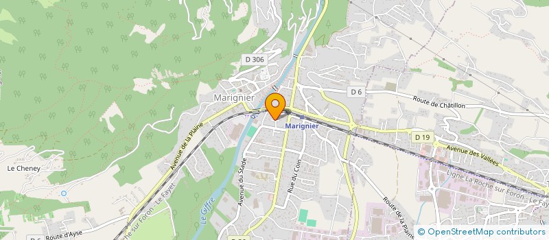 localisation de l'entreprise MADAME VIRGINIE COSTA  MARIGNIER