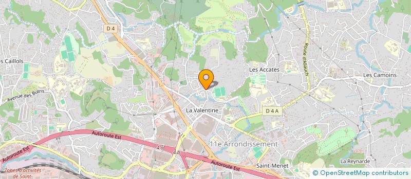 localisation de l'entreprise MADAME VIRGINIE COUREAU  MARSEILLE