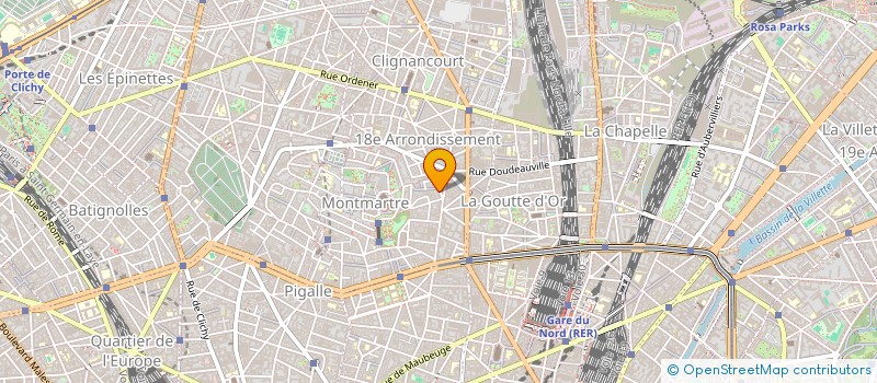 localisation de l'entreprise MADAME VIRGINIE CRESSEND  PARIS