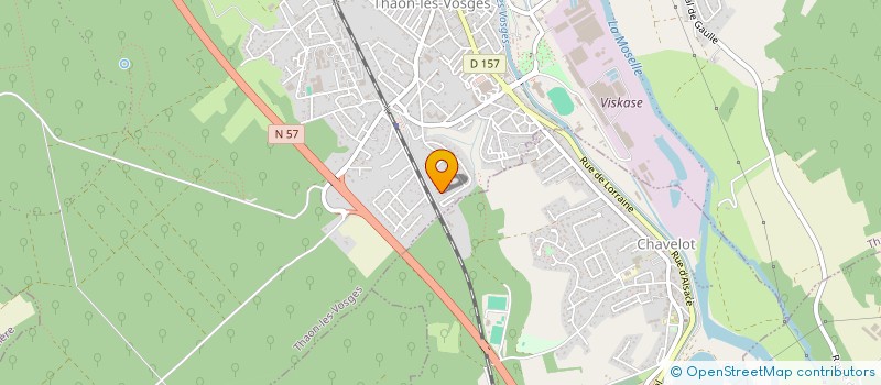 localisation de l'entreprise MADAME VIRGINIE CREUSOT  THAON-LES-VOSGES