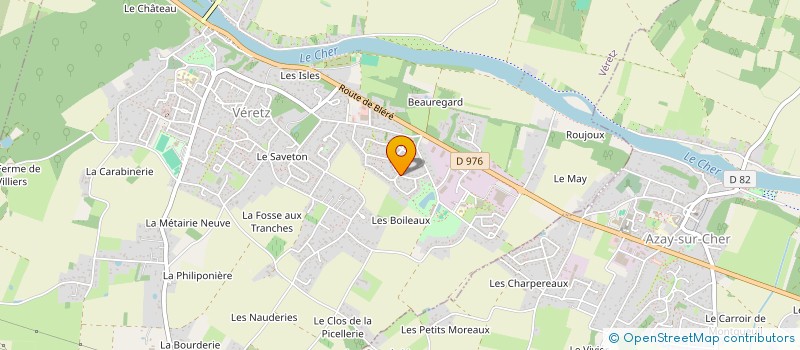 localisation de l'entreprise MADAME VIRGINIE CRIBELLIER à VERETZ