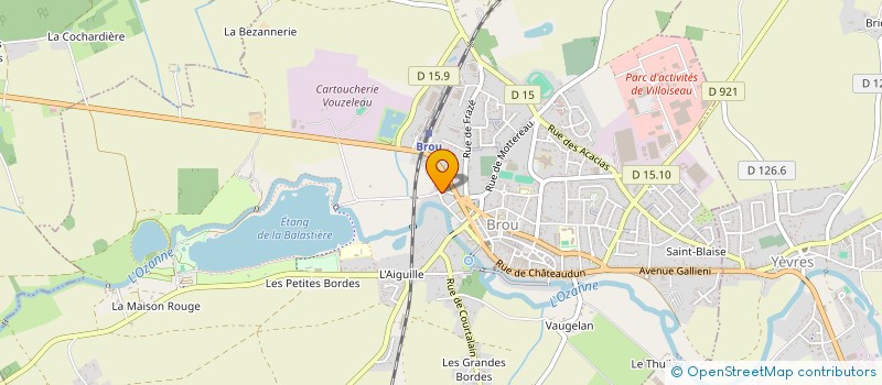 localisation de l'entreprise MADAME VIRGINIE CRINIERE à BROU