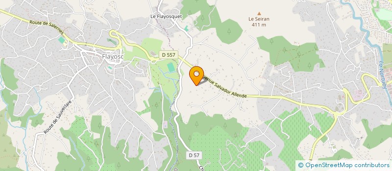 localisation de l'entreprise MADAME VIRGINIE CROUZET à CHATEAUDOUBLE