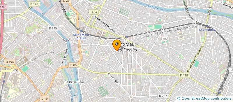 localisation de l'entreprise MADAME VIRGINIE DA SILVA à SAINT-MAUR-DES-FOSSES