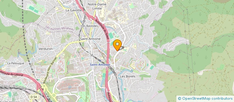 localisation de l'entreprise MADAME VIRGINIE DAGONNEAU à MARSEILLE