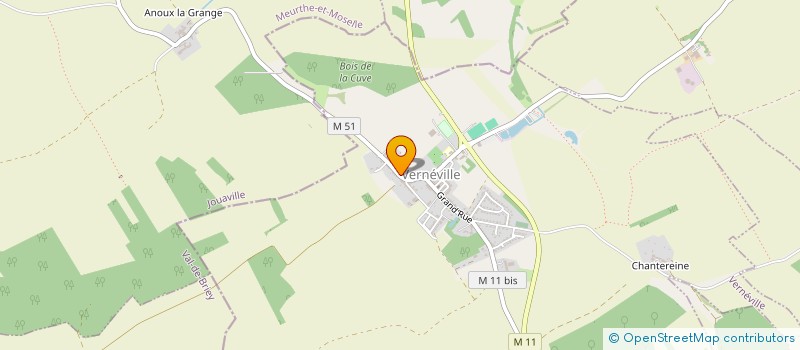 localisation de l'entreprise MADAME VIRGINIE DALLA VECCHIA  VERNEVILLE