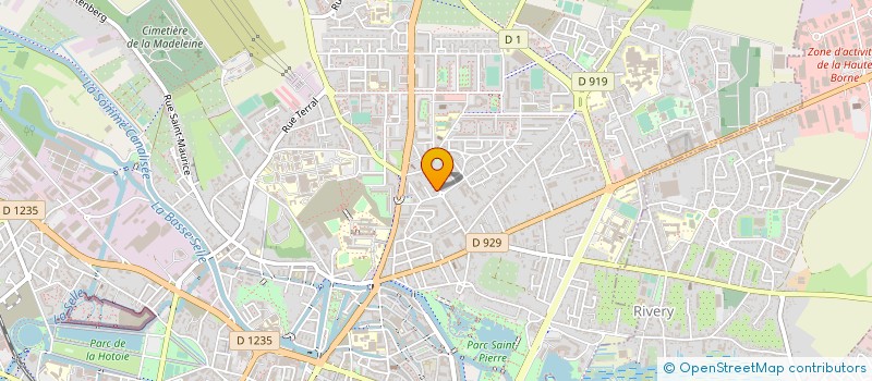 localisation de l'entreprise MADAME VIRGINIE DANGREVILLE à AMIENS