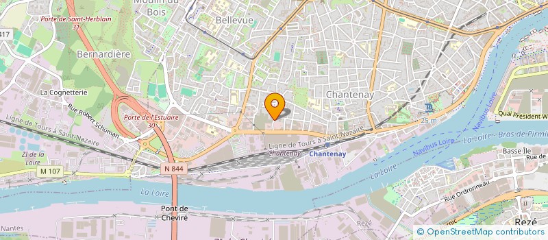 localisation de l'entreprise MADAME VIRGINIE DANIEL à NANTES