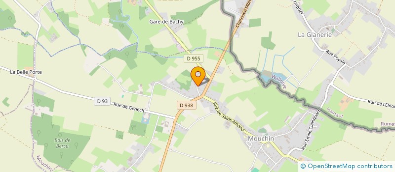 localisation de l'entreprise MADAME VIRGINIE DANVERS  MOUCHIN