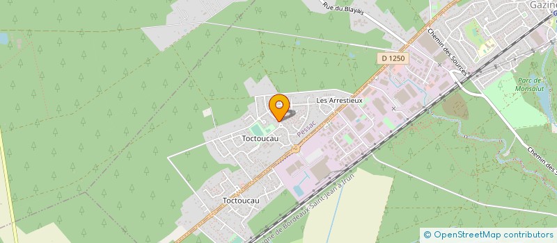 localisation de l'entreprise MADAME VIRGINIE DARMON à PESSAC