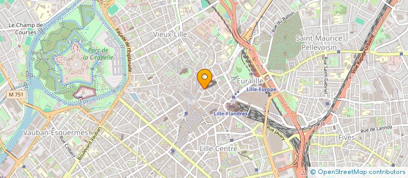 localisation de l'entreprise MADAME VIRGINIE DASSONNEVILLE à LILLE