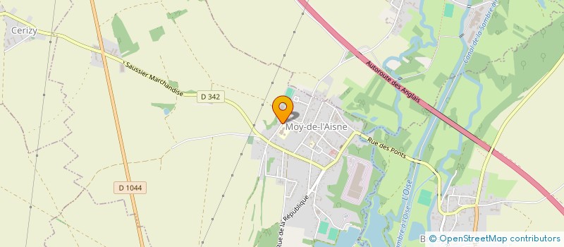 localisation de l'entreprise MADAME VIRGINIE DATCHY à MOY-DE-L'AISNE