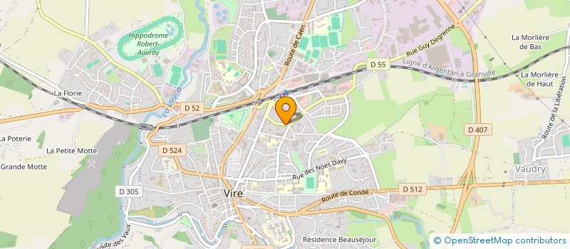 localisation de l'entreprise MADAME VIRGINIE DATIN à VIRE-NORMANDIE