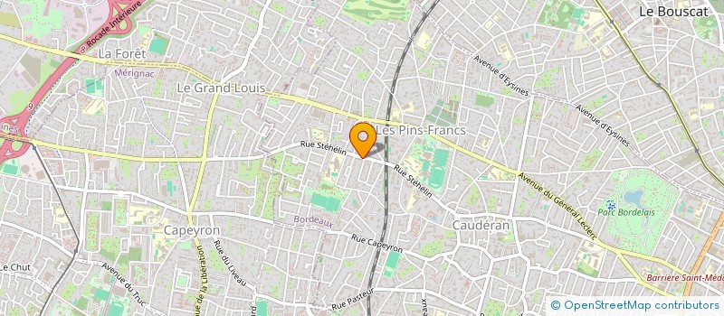 localisation de l'entreprise MADAME VIRGINIE DE LAITRE  BORDEAUX