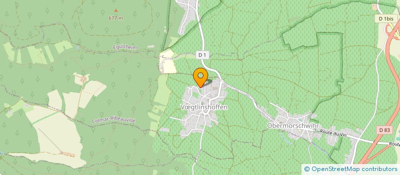 localisation de l'entreprise MADAME VIRGINIE DE ROUECHE  OBERMORSCHWIHR