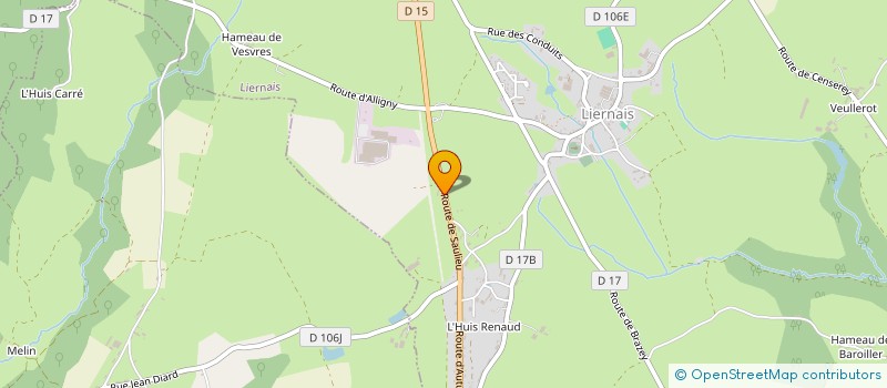 localisation de l'entreprise MADAME VIRGINIE DE SOUSA  BRAZEY-EN-MORVAN