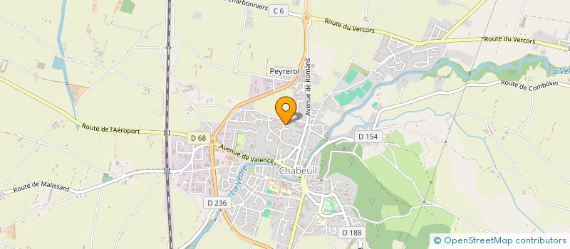 localisation de l'entreprise MADAME VIRGINIE DE STEFANO à CHABEUIL