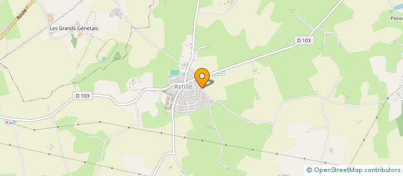 localisation de l'entreprise MADAME VIRGINIE DEBOVE  ASTILLE