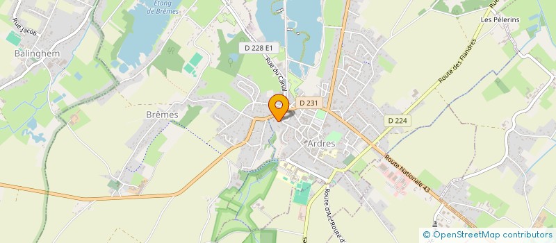 localisation de l'entreprise MADAME VIRGINIE DECLEMY  ARDRES