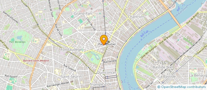 localisation de l'entreprise MADAME VIRGINIE DECRETON  BORDEAUX