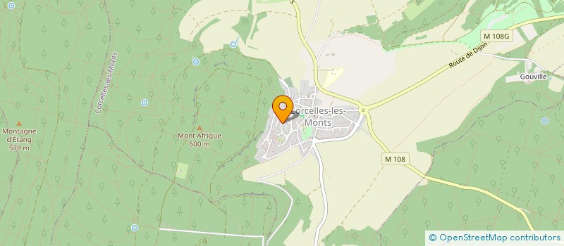 localisation de l'entreprise MADAME VIRGINIE DEJOUX à CORCELLES-LES-MONTS