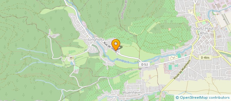 localisation de l'entreprise MADAME VIRGINIE DEL PAPA  JUNGHOLTZ