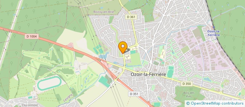 localisation de l'entreprise MADAME VIRGINIE DELAGE  OZOIR-LA-FERRIERE