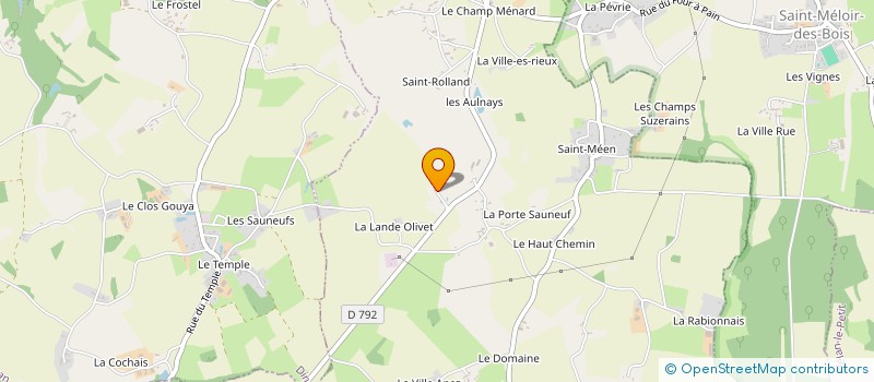 localisation de l'entreprise MADAME VIRGINIE DELAMARE  BOURSEUL