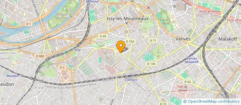 localisation de l'entreprise MADAME VIRGINIE DELAUNAY  ISSY-LES-MOULINEAUX