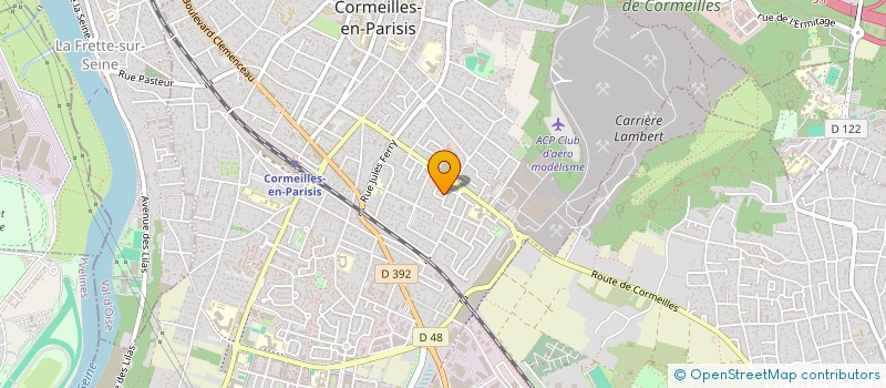 localisation de l'entreprise MADAME VIRGINIE DELCOURT à CORMEILLES-EN-PARISIS