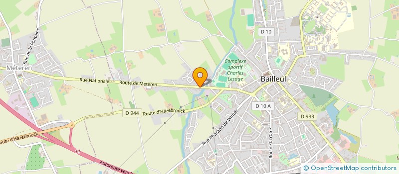 localisation de l'entreprise MADAME VIRGINIE DELOBEL-WALLON à BAILLEUL