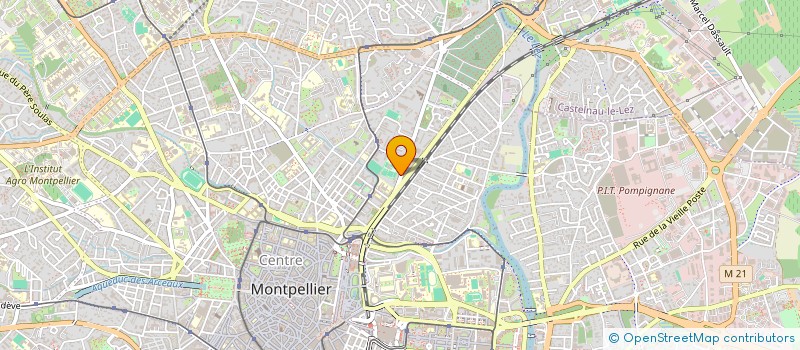localisation de l'entreprise MADAME VIRGINIE DELOLME à MONTPELLIER