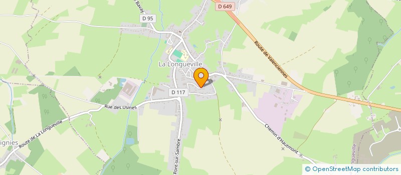 localisation de l'entreprise MADAME VIRGINIE DEMANET  LA LONGUEVILLE